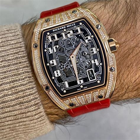 richard mille rm6701|Richard Mille 011 rose gold.